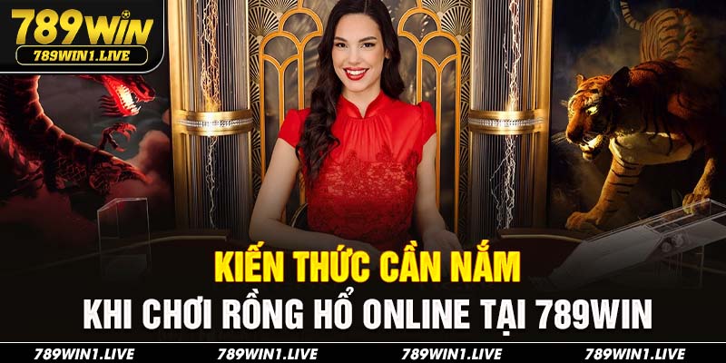 Kiến thức cần nắm khi chơi rồng hổ online tại 789Win