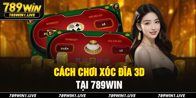 Cách chơi xóc đĩa 3D tại 789Win