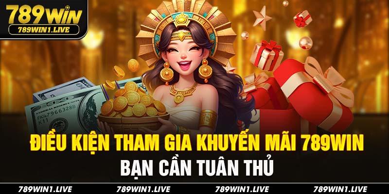 Điều kiện tham gia khuyến mãi 789Win bạn cần tuân thủ