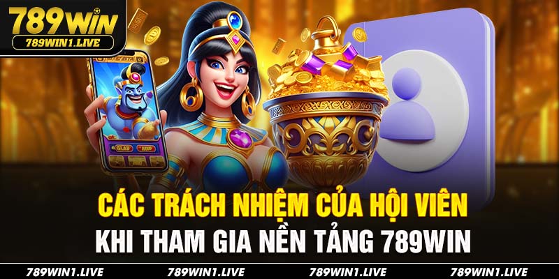 Các trách nhiệm của hội viên khi tham gia nền tảng 789Win